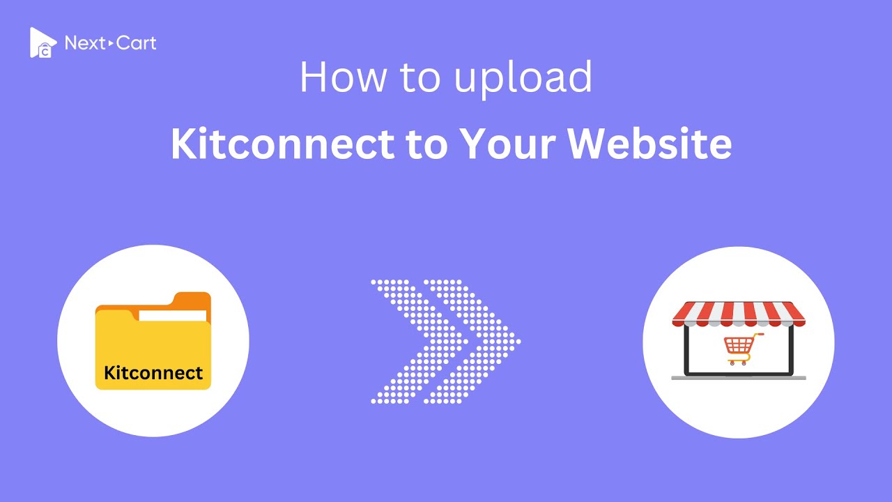 How to upload Kitconnect package to your website