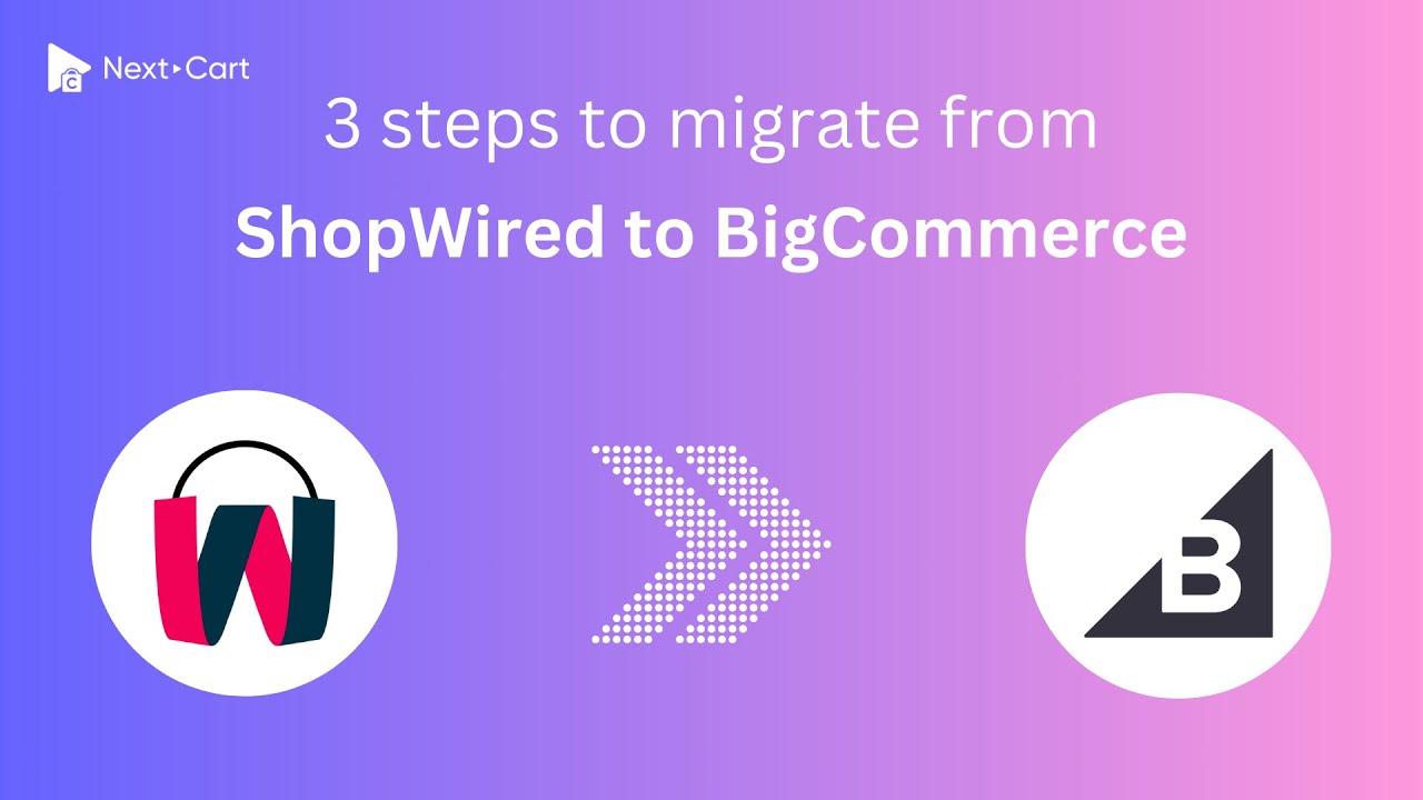 Migrate ShopWired to BigCommerce in 3 simple steps