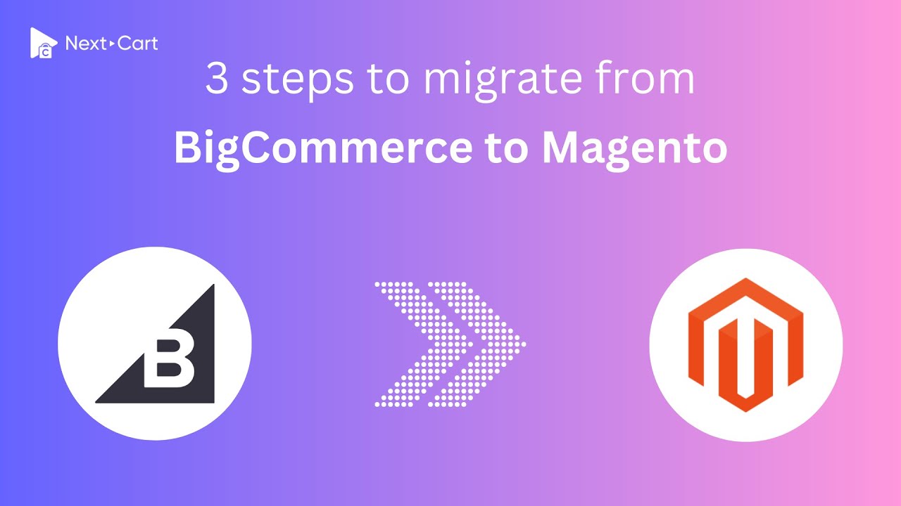 Migrate BigCommerce to Magento in 3 simple steps