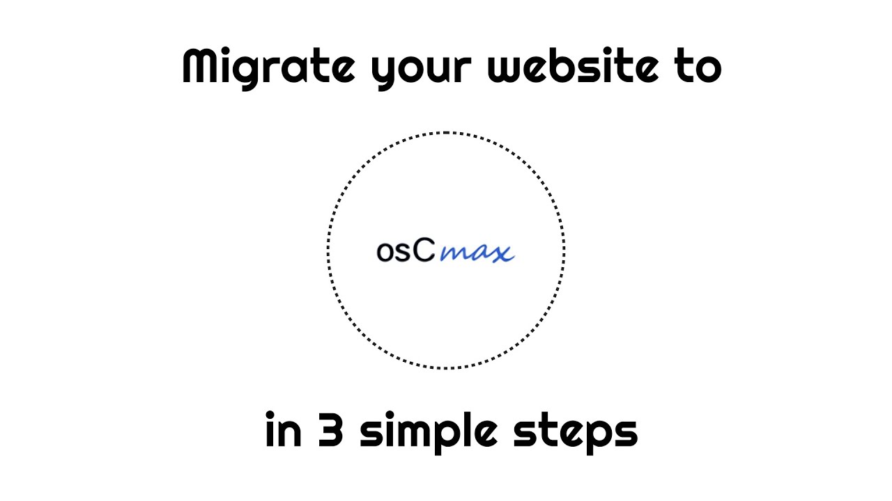 Migrate your online store to osCmax in 3 simple steps - osCmax Migration Tool