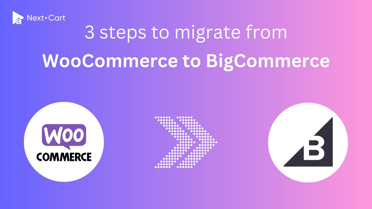 Migrate WooCommerce to BigCommerce in 3 simple steps