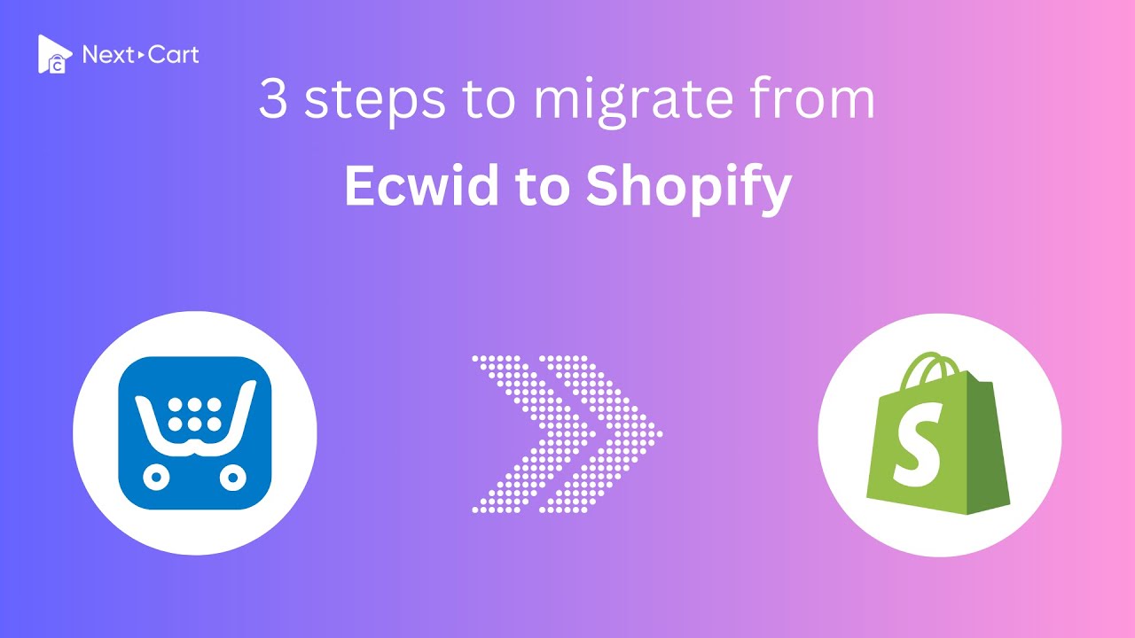 Migrate Ecwid to Shopify in 3 simple steps