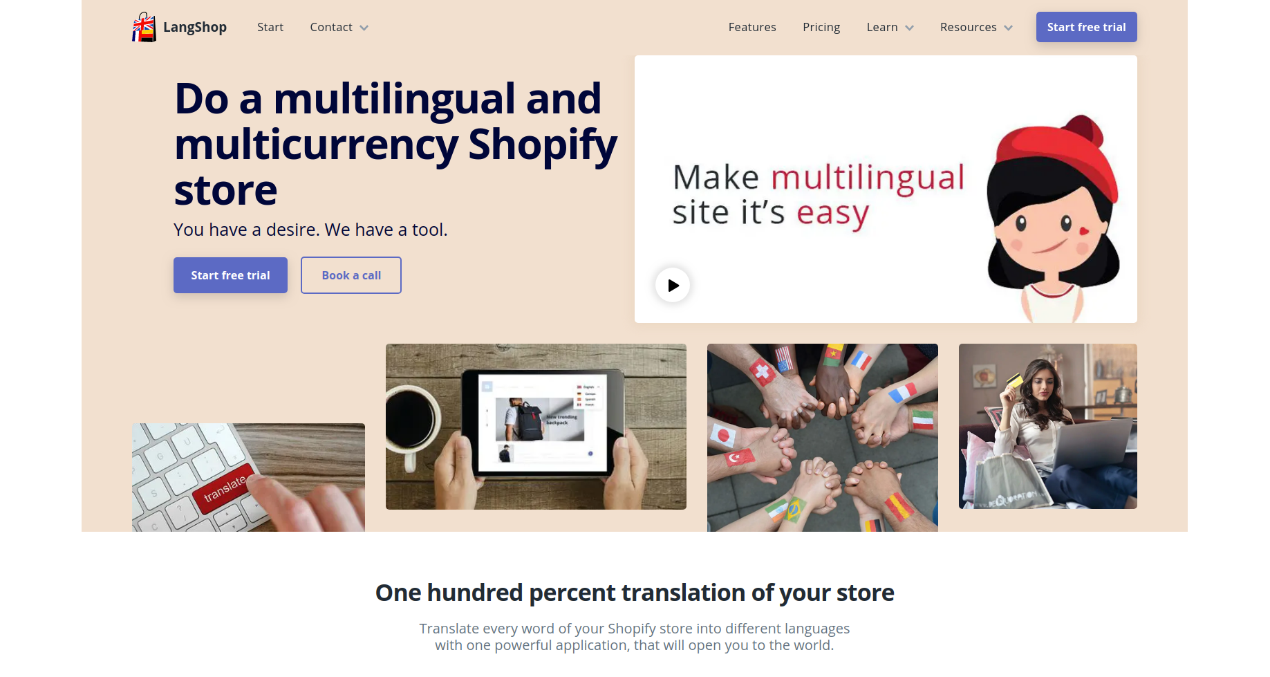 LangShop - Shopify