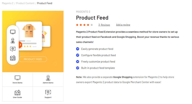 Magenest Magento 2 Product Feed