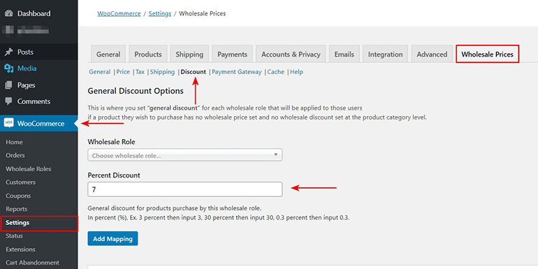 WooCommerce Wholesale Discounts