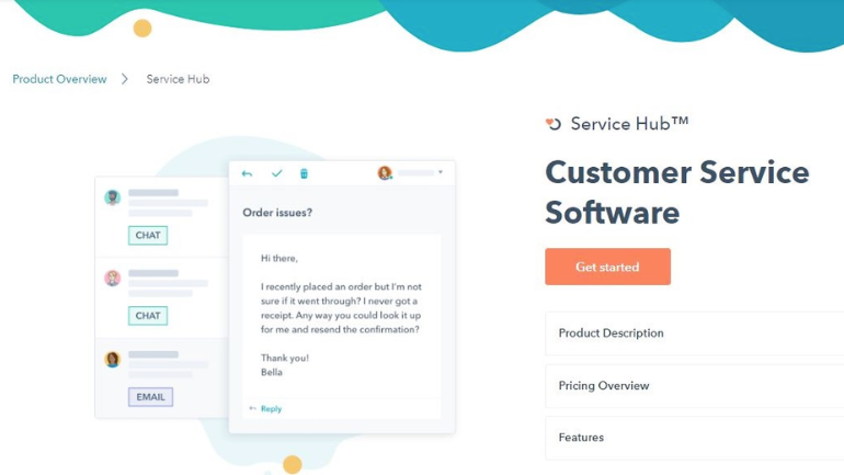 HubSpot Service Hub- ecommerce help desk