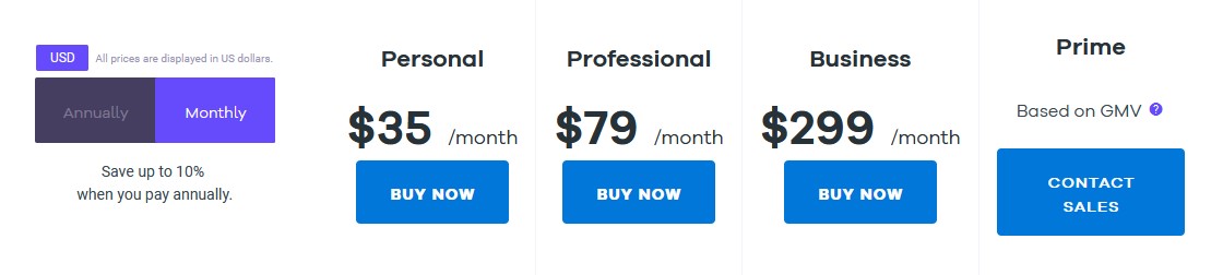 Volusion Pricing