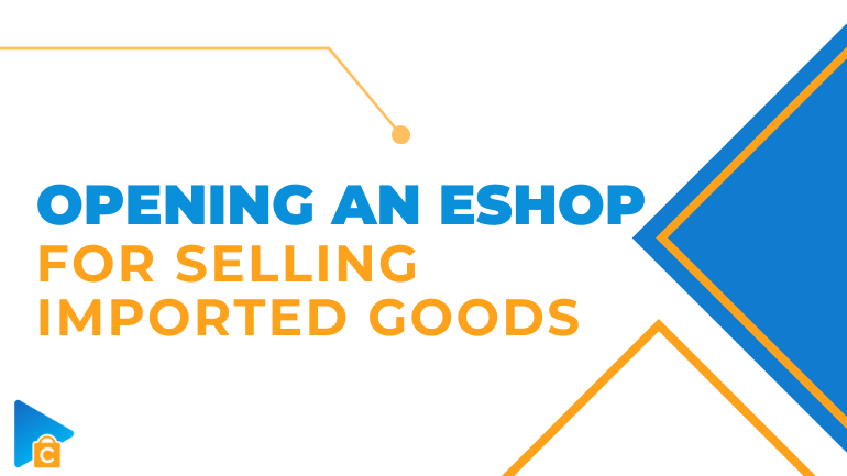 Opening an eShop for selling goods