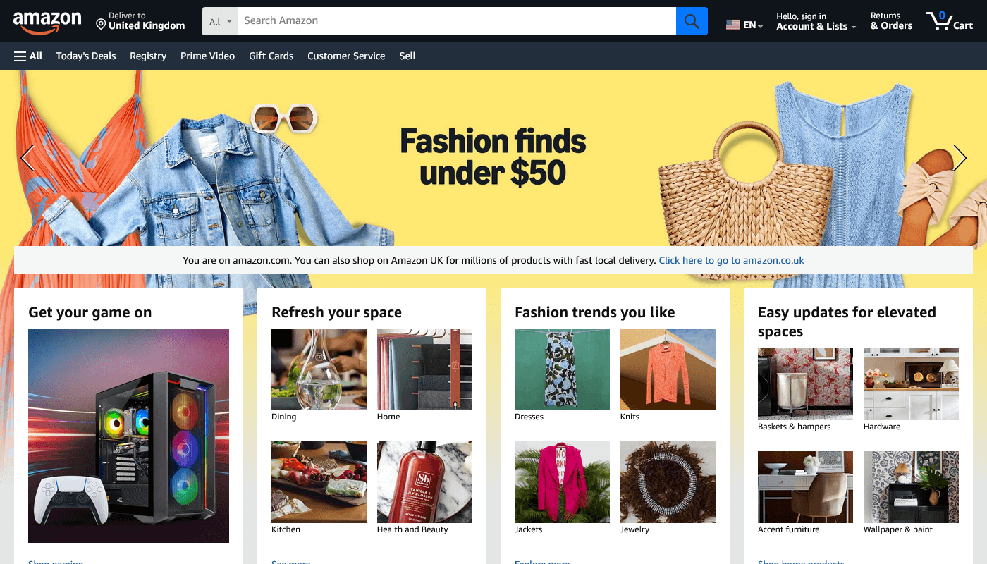 Amazon: The Global Marketplace Revolutionizing E-commerce