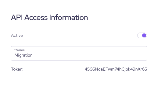 Helcim Legacy API - API Token