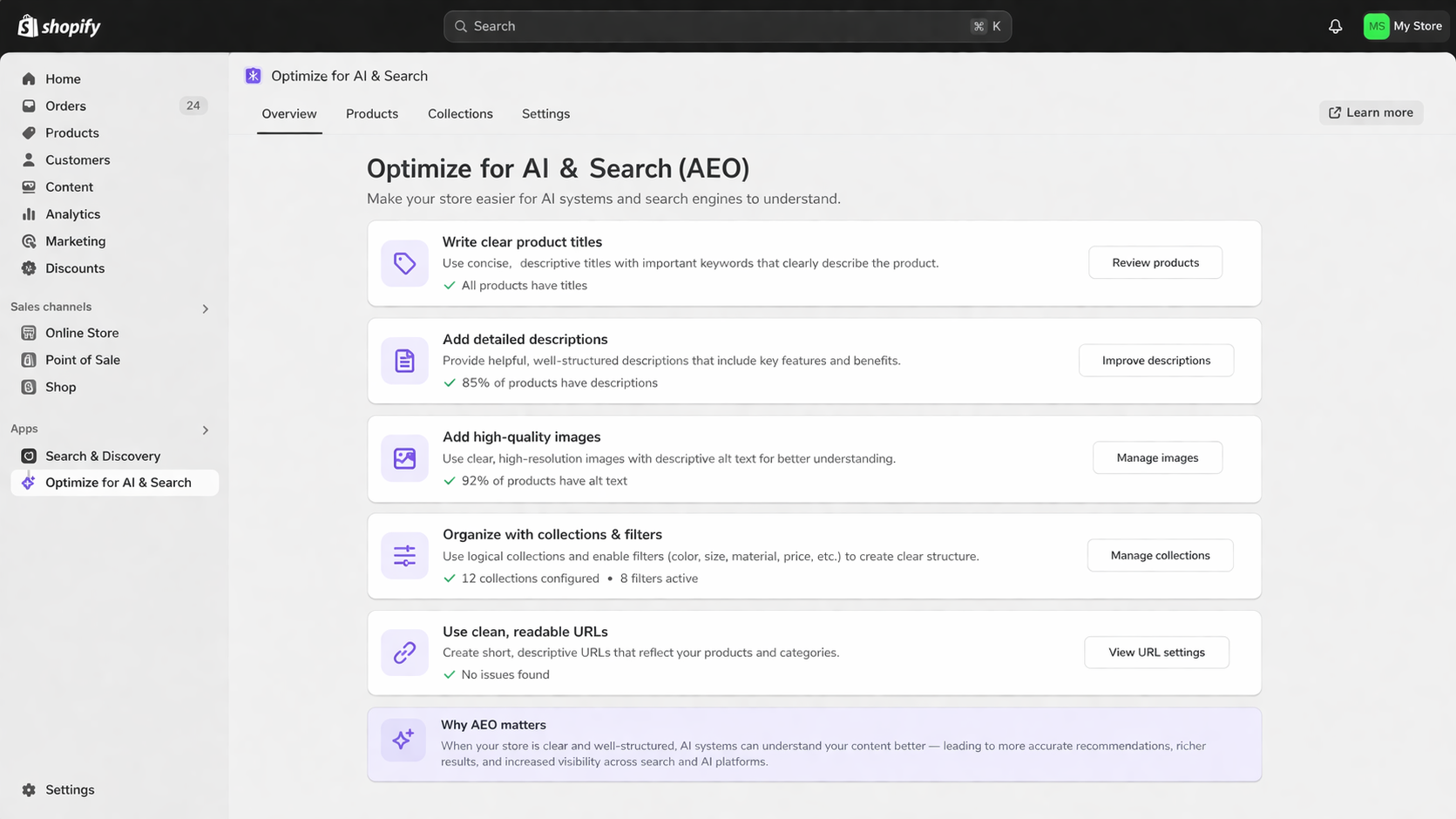 New search engine optimization