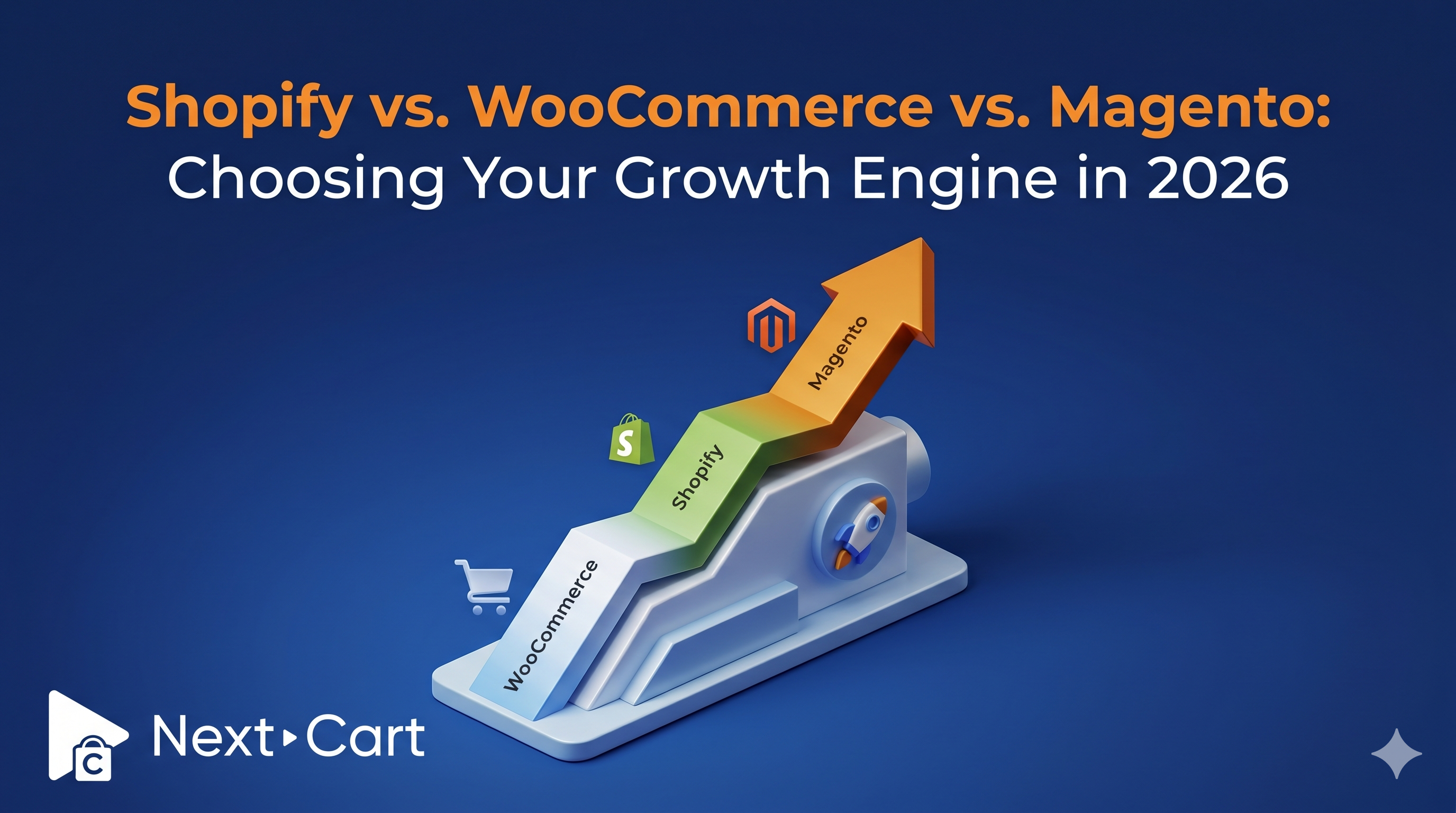 Shopify vs. WooCommerce vs. Magento